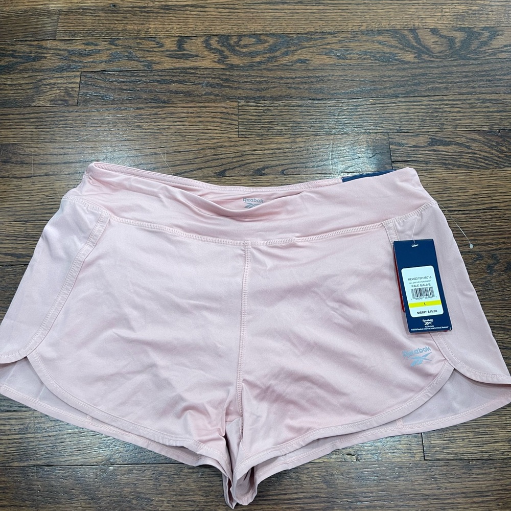 Reebok mauve all day vector shorts - Picture 1 of 4